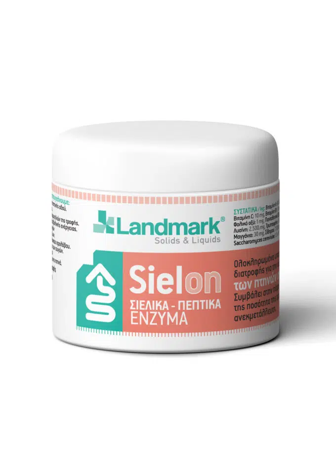 Sielon - Σιελικά και Πεπτικά ένζυμα για Πτηνά 80gr