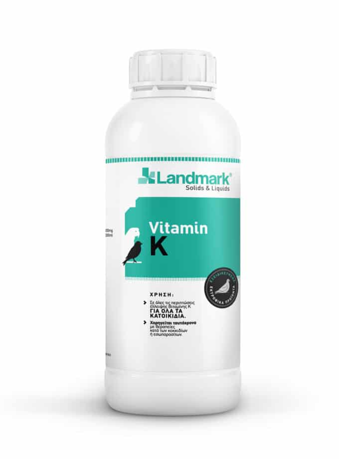 Vitamin K 1000ml, βιταμίνη Κ για Περιστέρια