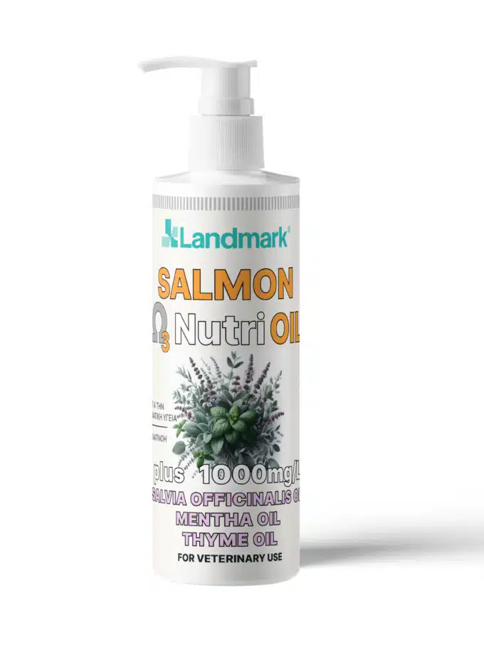 Λάδι σολομού για σκύλο Salmon Ω3 Nutri Oil