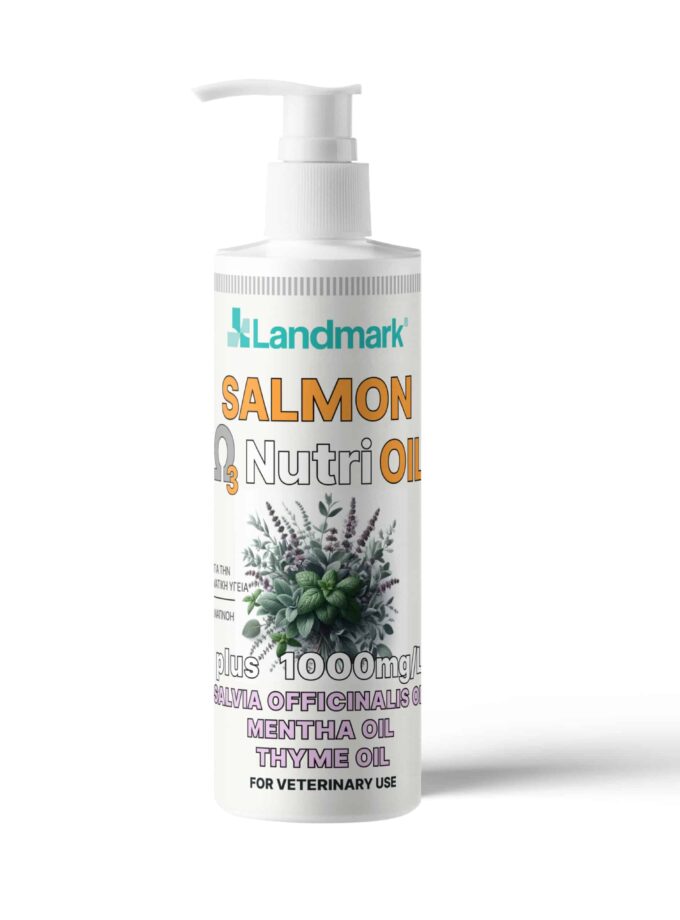 Λάδι σολομού για σκύλο Salmon Ω3 Nutri Oil