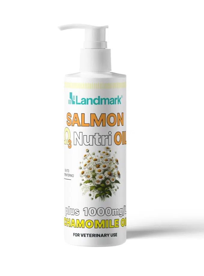 Λάδι σολομού για σκύλο Salmon Ω3 Nutri Oil